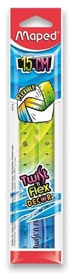 Righello Flessibile Arcobaleno 15 cm