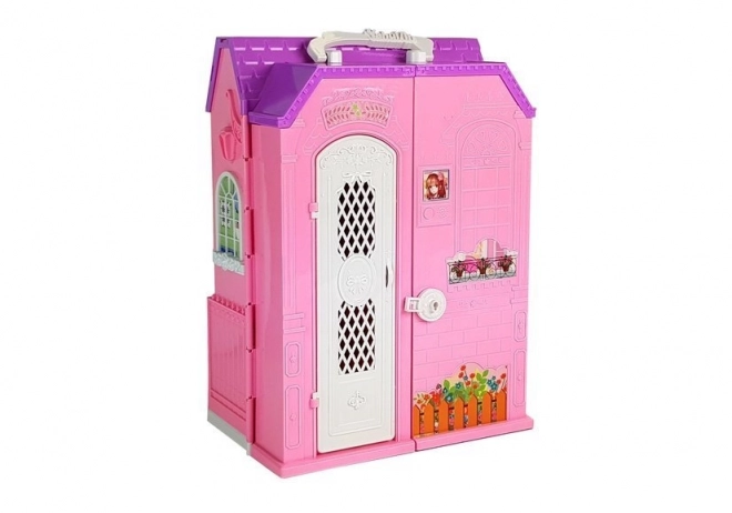 Dollhouse Armoire con Specchio e Valigetta