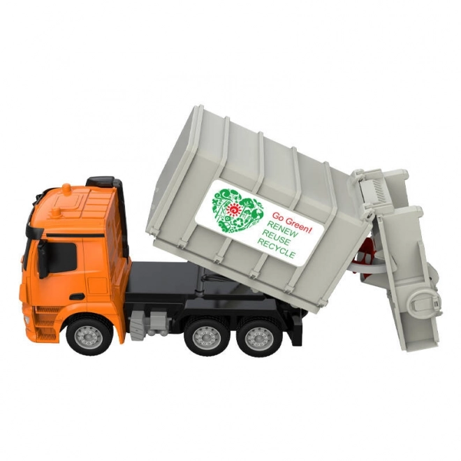 Camion della Spazzatura Radiocomandato Mercedes-Benz Antos 1:26