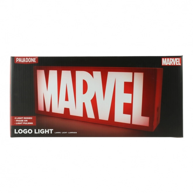 lampada logo Marvel