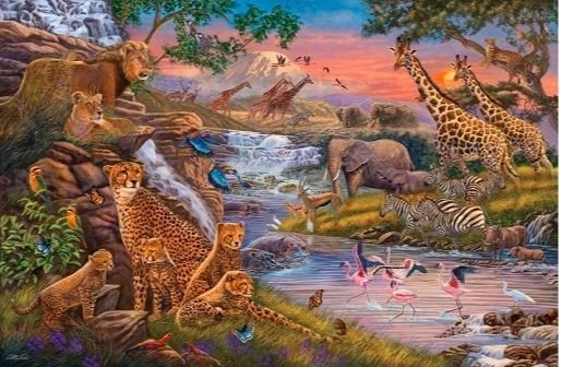 Puzzle Regno Animale 3000 Pezzi Ravensburger