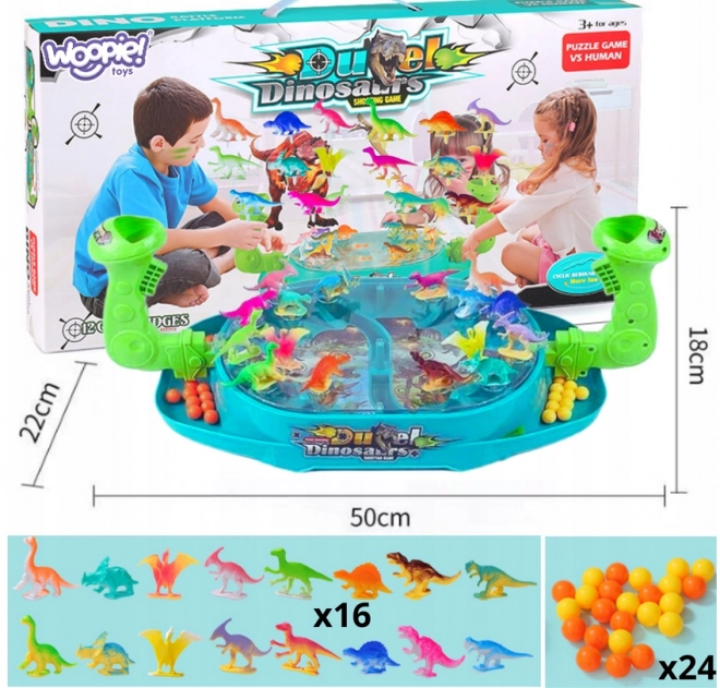 Gioco D'Abilità Battaglia Dei Dinosauri Woopie