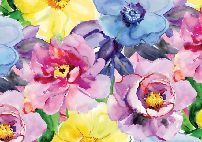 Interdruk Puzzle Fiori Colorati 500 Pezzi
