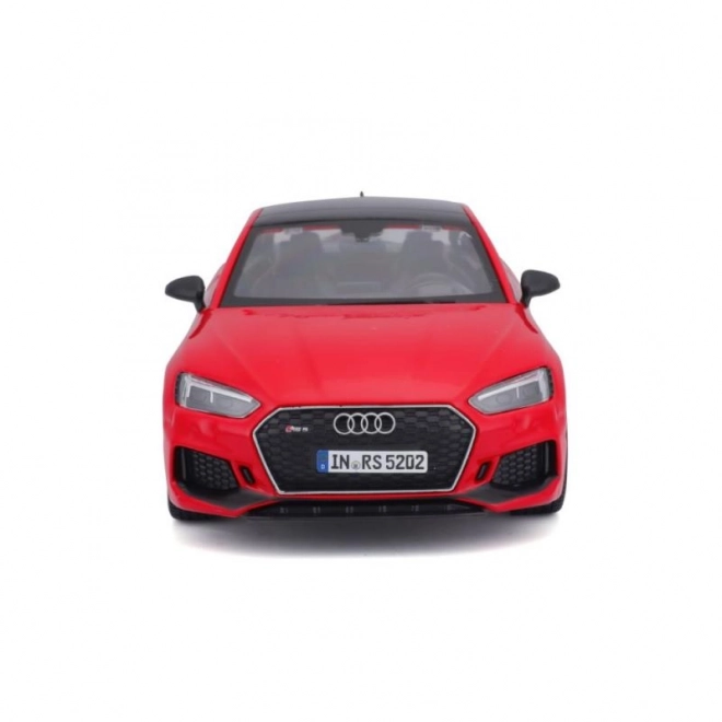 Modellino auto Audi RS 5 Coupé rosso 1/24