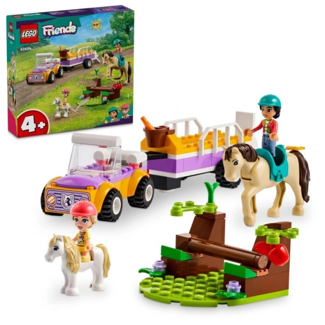 Rimorchio per cavalli e pony LEGO Friends