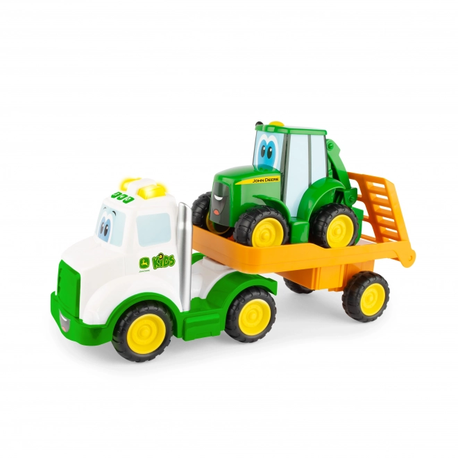 Trattore Johnny con Rimorchio JD Kids John Deere