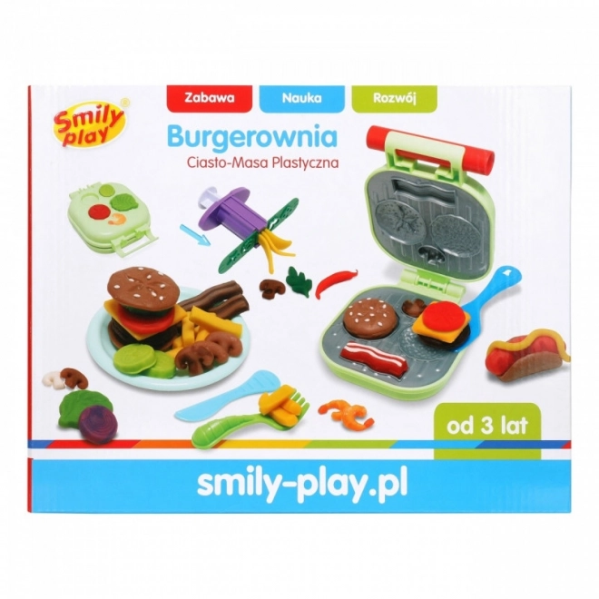 Pasta Modellabile Burger Playset