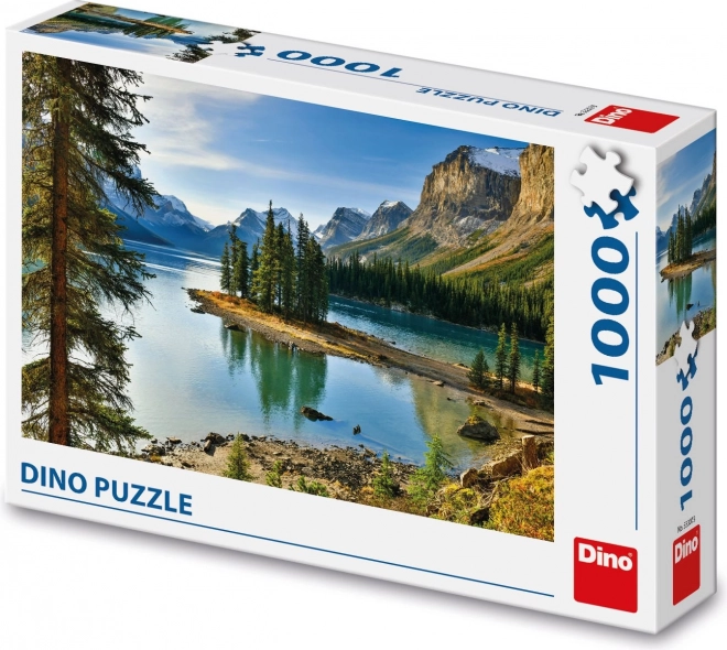 Puzzle Dino Lago Maligne 1000 pezzi