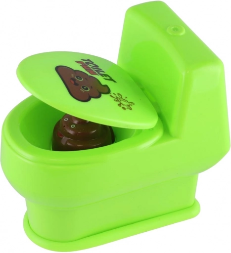 Giocattolo spruzzante divertente a forma di WC - 4 varianti di colore