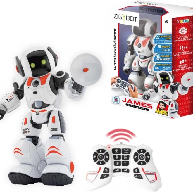 Robot spia Zigybot James