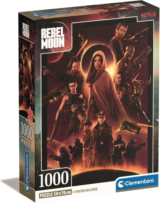 Motivo epico REBEL MOON con poster