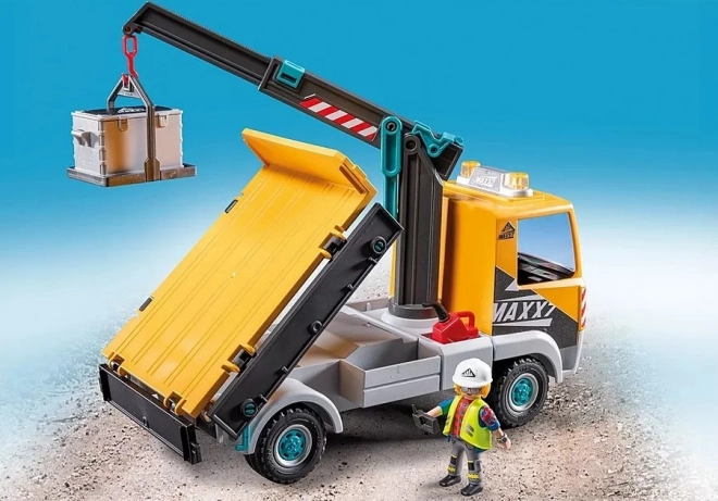Playmobil Camion da Costruzione con Gru