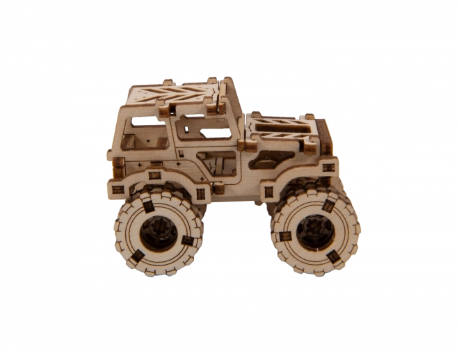 Puzzle 3D in legno Monster Truck