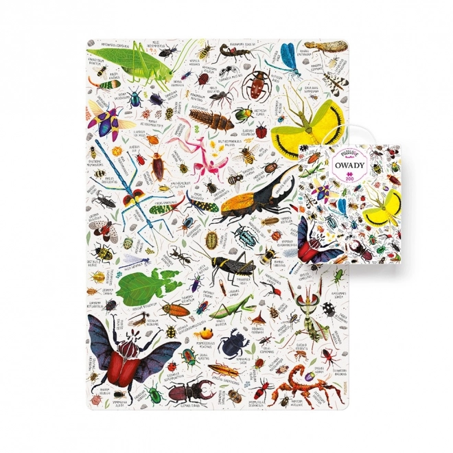 Puzzle Puzzlove insetti 200 pezzi