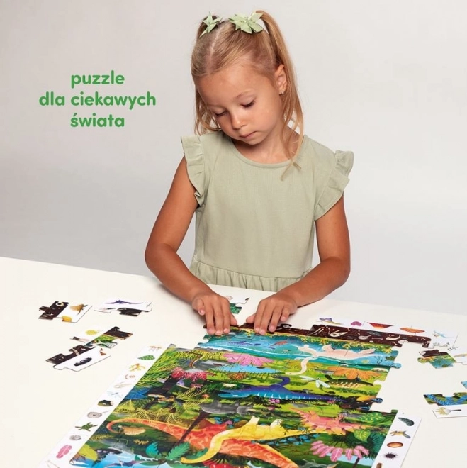 Puzzle di osservazione - Dinosauri