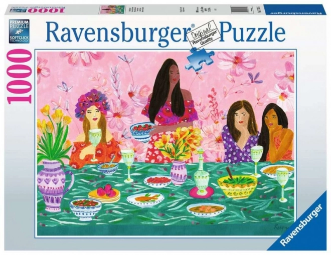 Puzzle Ravensburger Ladies Brunch 1000 Pezzi