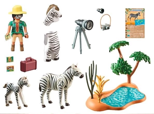 Set Wiltopia Viaggio Fotografico Animali PLAYMOBIL