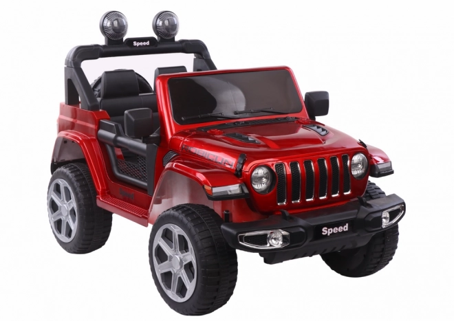 Auto a Batteria Verniciato Rosso 4x4