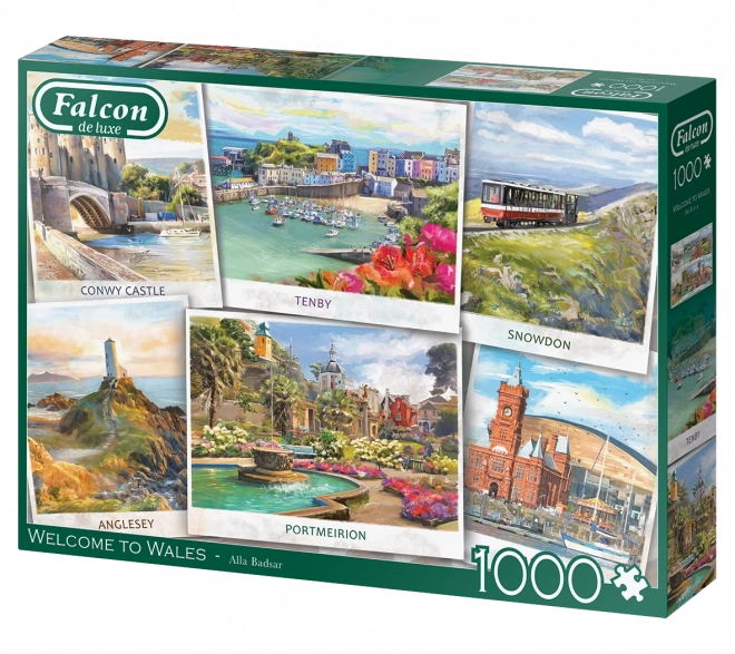 Puzzle Benvenuto in Galles 1000 pezzi