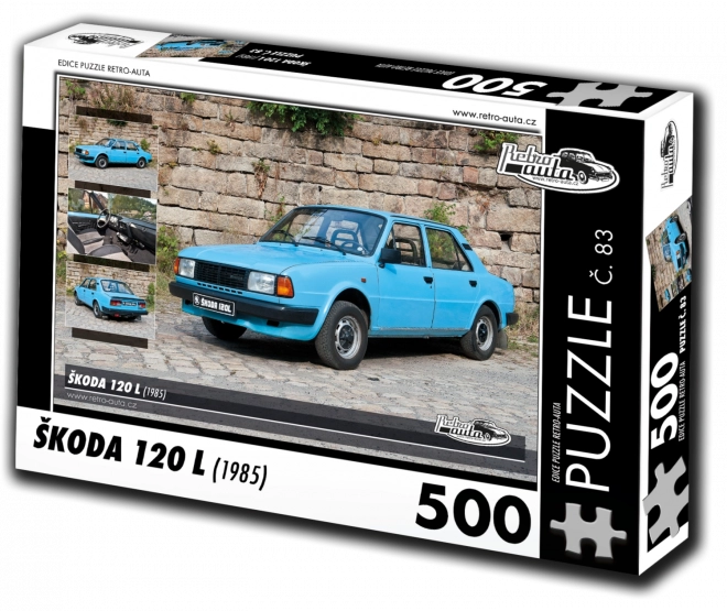 Puzzle RETRO-AUTA Škoda 120 L 500 pezzi