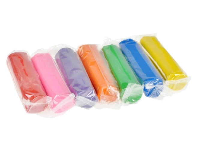 7 colori brillanti di pasta modellabile