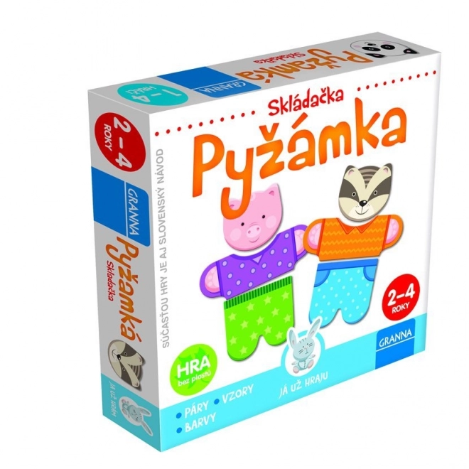 Gioco puzzle Pigiama Granna per bambini