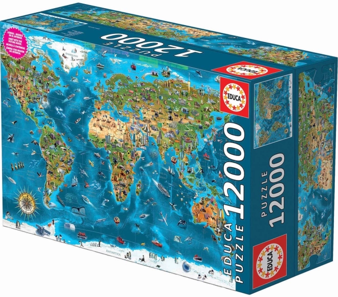 Puzzle Meraviglie del Mondo 12000 Pezzi