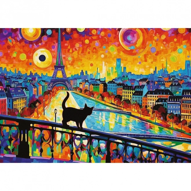 Puzzle 1000 pezzi Gatti a Parigi