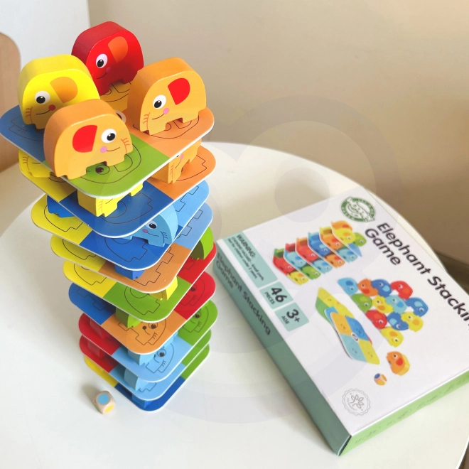 Woopie Elefante verde sull'elefante gioco