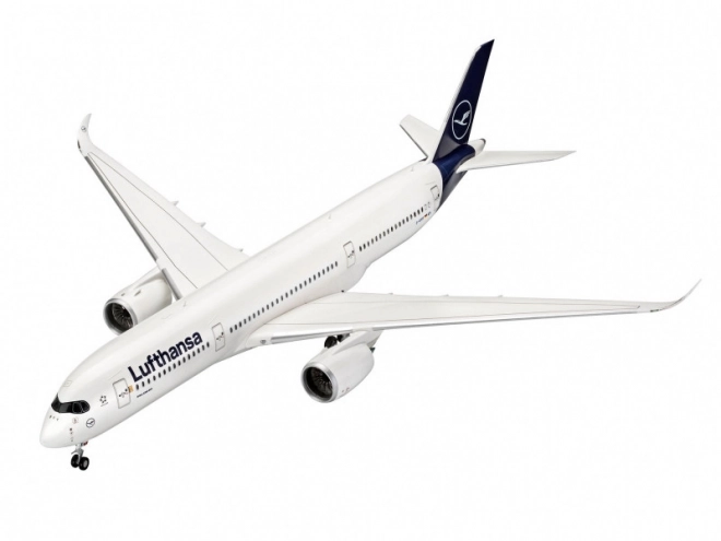 Modello in plastica Airbus A350-900 Lufthansa