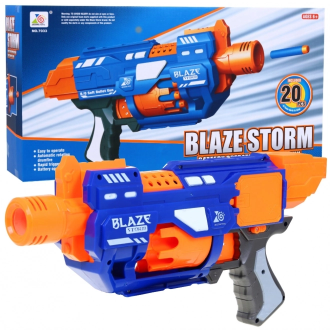 Fucile elettrico per bambini Blaze Storm 20 proiettili in schiuma