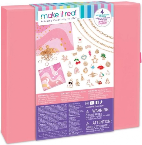 Kit creativo per creare collane con ciondoli