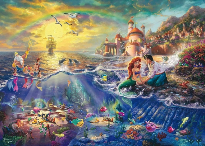 Puzzle Ariel La Sirenetta 1000 Pezzi