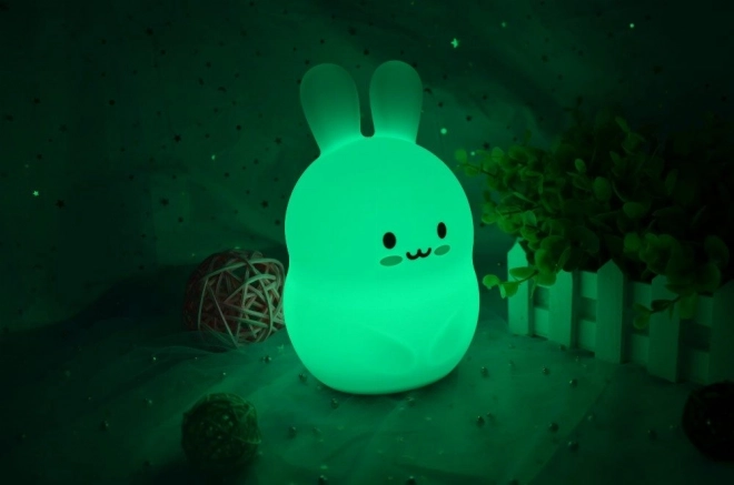 Lampada da notte in silicone a forma di gufo