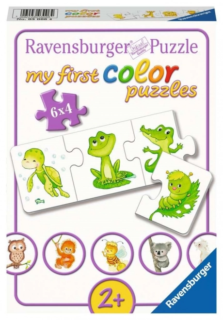 Il mio primo puzzle Animali colorati