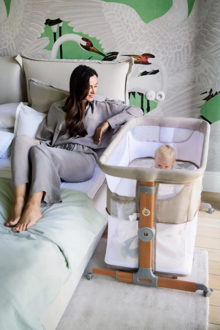 Culla MoMi Smart Bed 3 in 1 grigia