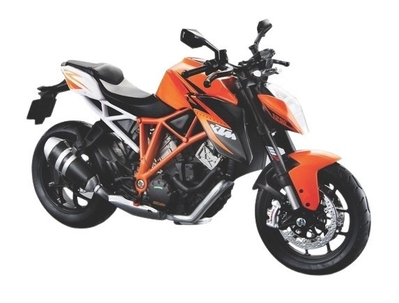 Maisto - Moto con cavalletto KTM 1290 Super Duke R in scala 1:12