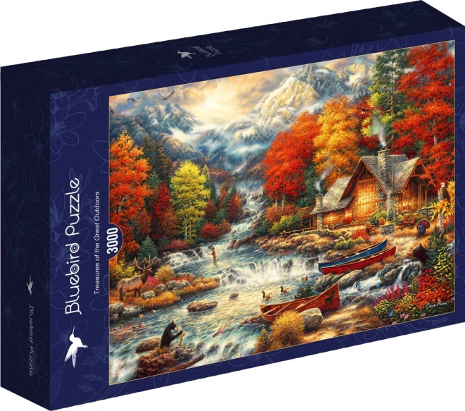 Puzzle tesori della natura 3000 pezzi