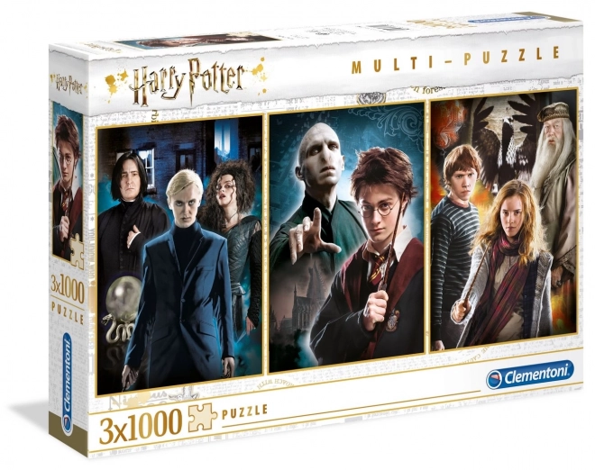 Puzzle Harry Potter 3x1000 pezzi