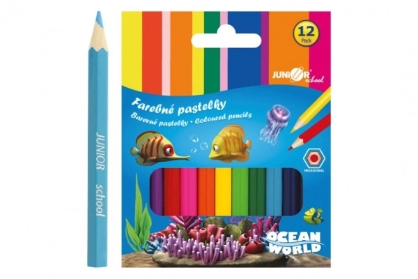 Pastelli colorati in legno Ocean World