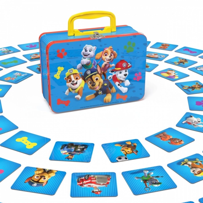 Gioco Memory dei Paw Patrol in valigetta