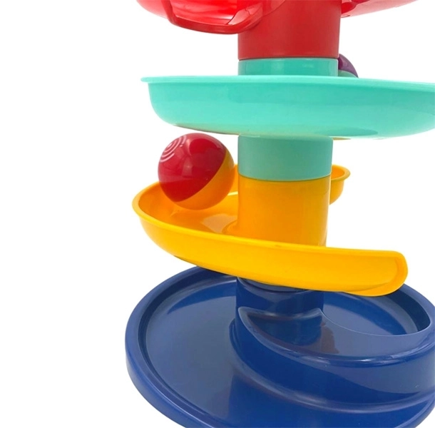 Torre Spiral WOOPIE per Bambini con Set di Piste per Palline