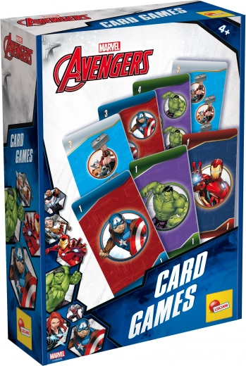 Carte grandi e resistenti con gli eroi AVENGERS