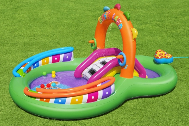 Centro giochi gonfiabile 2.95m x 1.90m x 1.37m