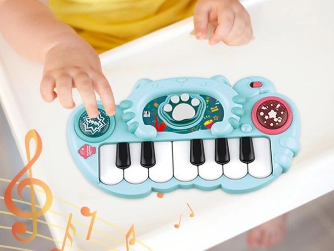 Organi interattivi colorati giocattolo musicale per bambini