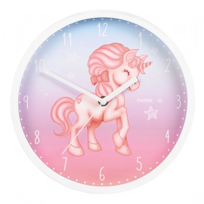 Orologio da parete per bambini Magical Unicorn