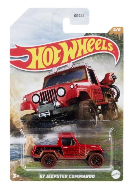 Auto tematico Hot Wheels Mud Runners