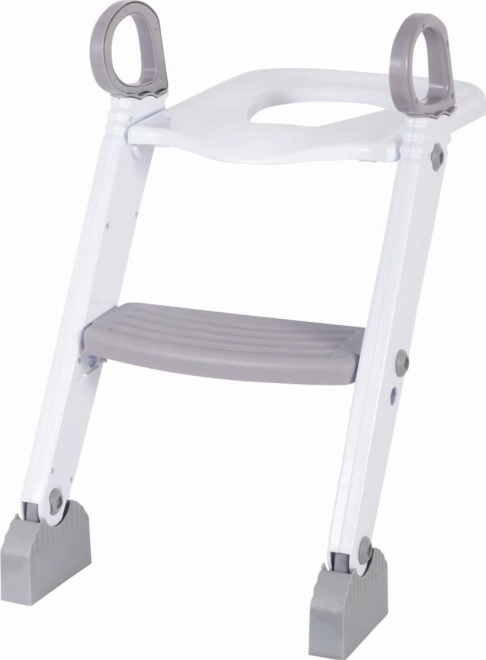 Sedile WC con scala per bambini FreeOn bianco e grigio