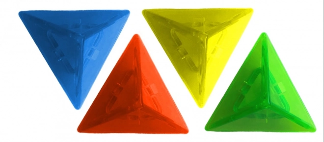 Magformers piramide colorata 3 lati