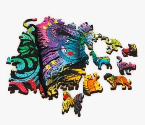 Puzzle in legno TREFL cucciolo colorato 501 pezzi